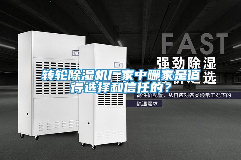 轉(zhuǎn)輪除濕機(jī)廠家中哪家是值得選擇和信任的？