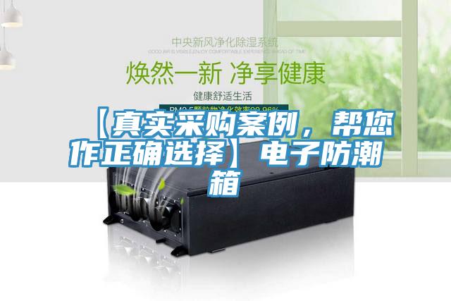 【真實(shí)采購(gòu)案例，幫您作正確選擇】電子防潮箱