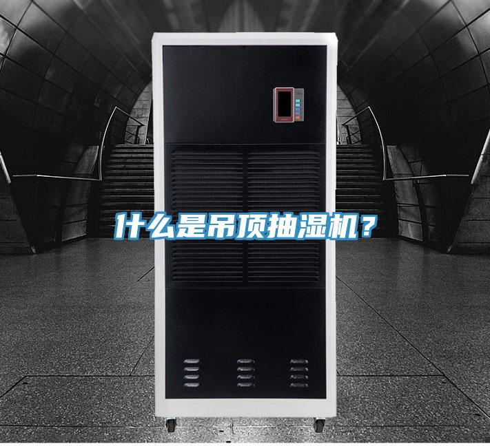 什么是吊頂抽濕機？