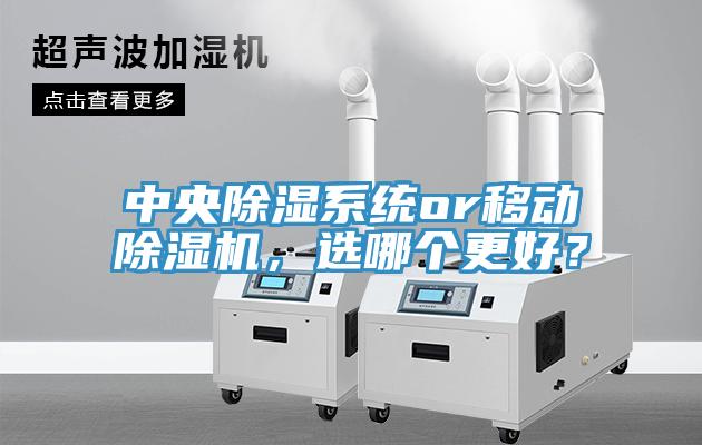 中央除濕系統(tǒng)or移動除濕機，選哪個更好？