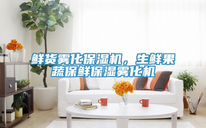 鮮貨霧化保濕機(jī)，生鮮果蔬保鮮保濕霧化機(jī)