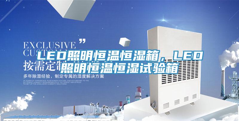 LED照明恒溫恒濕箱，LED照明恒溫恒濕試驗(yàn)箱