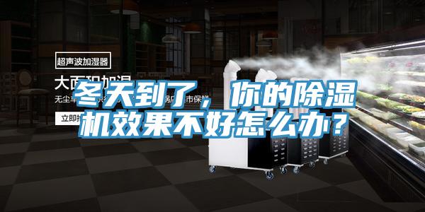 冬天到了，你的除濕機(jī)效果不好怎么辦？