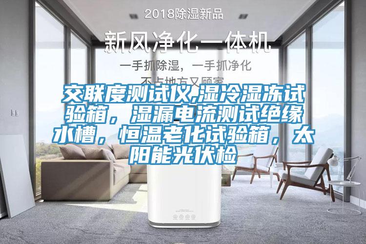 交聯(lián)度測試儀,濕冷濕凍試驗箱，濕漏電流測試絕緣水槽，恒溫老化試驗箱，太陽能光伏檢