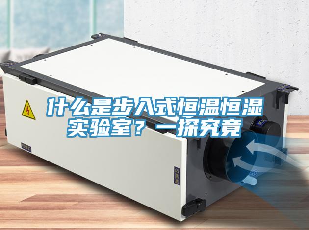 什么是步入式恒溫恒濕實(shí)驗(yàn)室？一探究竟