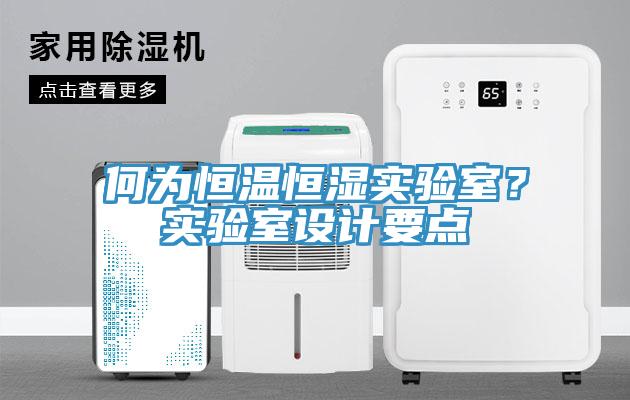 何為恒溫恒濕實驗室？實驗室設(shè)計要點