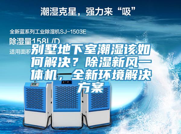 別墅地下室潮濕該如何解決？除濕新風一體機，全新環(huán)境解決方案