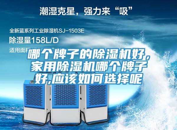 哪個牌子的除濕機好，家用除濕機哪個牌子好,應(yīng)該如何選擇呢