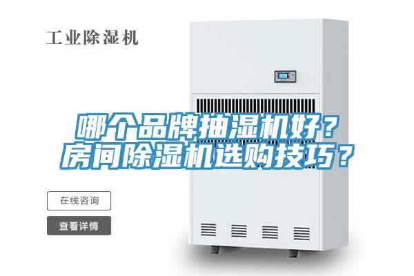 哪個(gè)品牌抽濕機(jī)好？房間除濕機(jī)選購技巧？