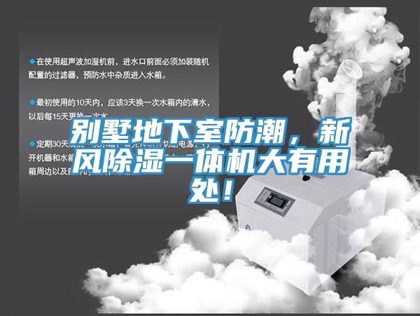 別墅地下室防潮，新風除濕一體機大有用處！