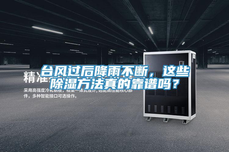 臺(tái)風(fēng)過后降雨不斷，這些除濕方法真的靠譜嗎？