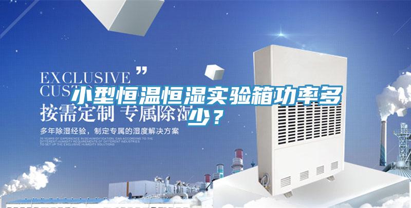 小型恒温恒湿实验箱功率多少？