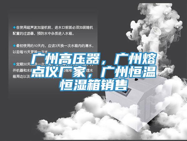广州高压器，广州熔点仪厂家，广州恒温恒湿箱销售
