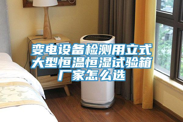 變電設(shè)備檢測(cè)用立式大型恒溫恒濕試驗(yàn)箱廠(chǎng)家怎么選