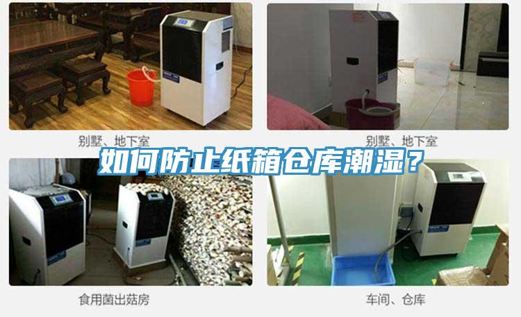 如何防止纸箱仓库潮湿？