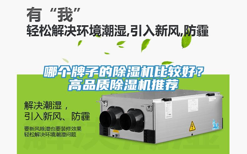 哪個(gè)牌子的除濕機(jī)比較好？高品質(zhì)除濕機(jī)推薦