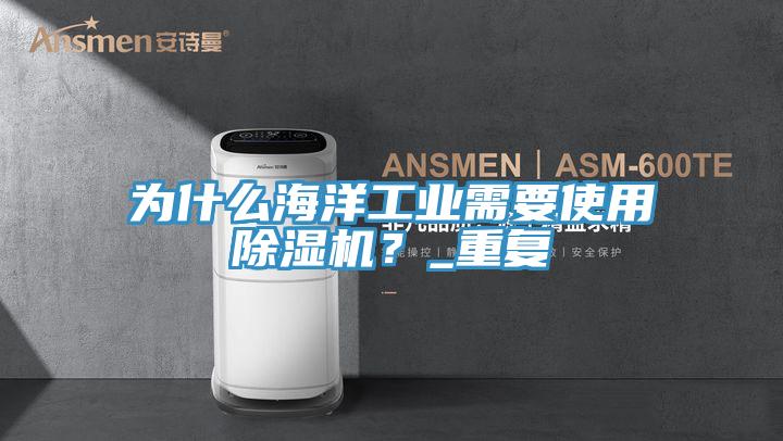 為什么海洋工業(yè)需要使用除濕機？_重復