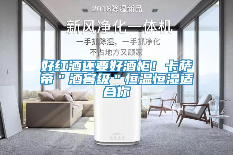 好红酒还要好酒柜！卡萨帝＂酒窖级＂恒温恒湿适合你