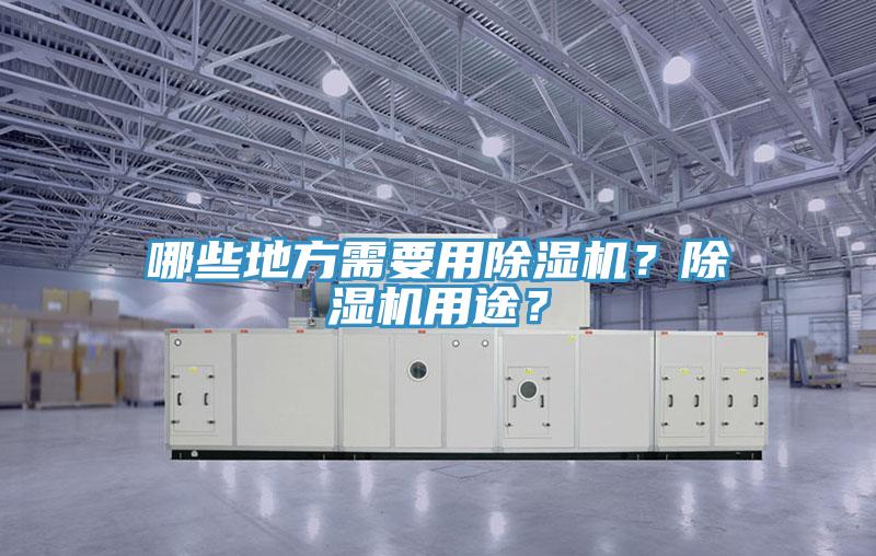 哪些地方需要用除濕機(jī)？除濕機(jī)用途？