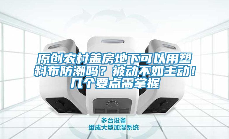 原創(chuàng)農村蓋房地下可以用塑料布防潮嗎？被動不如主動！幾個要點需掌握
