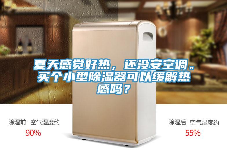 夏天感覺(jué)好熱，還沒(méi)安空調(diào)。買(mǎi)個(gè)小型除濕器可以緩解熱感嗎？