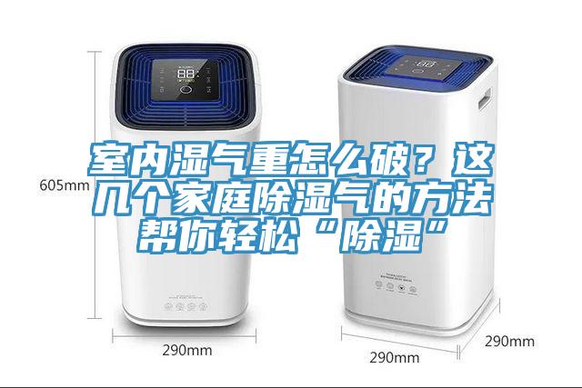室内湿气重怎么破？这几个家庭除湿气的方法帮你轻松“除湿”