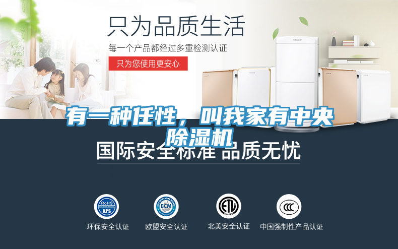 有一種任性，叫我家有中央除濕機