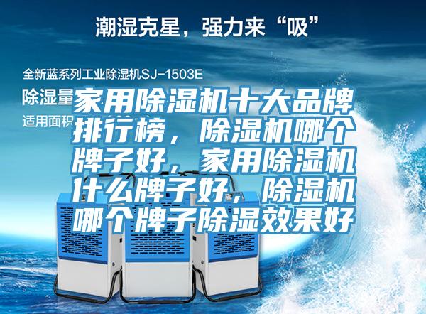 家用除湿机十大品牌排行榜，除湿机哪个牌子好，家用除湿机什么牌子好，除湿机哪个牌子除湿效果好