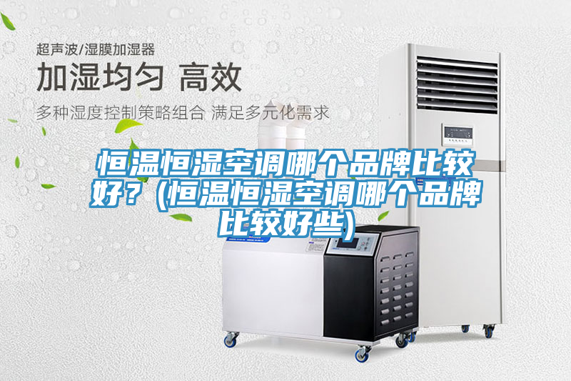 恒温恒湿空调哪个品牌比较好？(恒温恒湿空调哪个品牌比较好些)