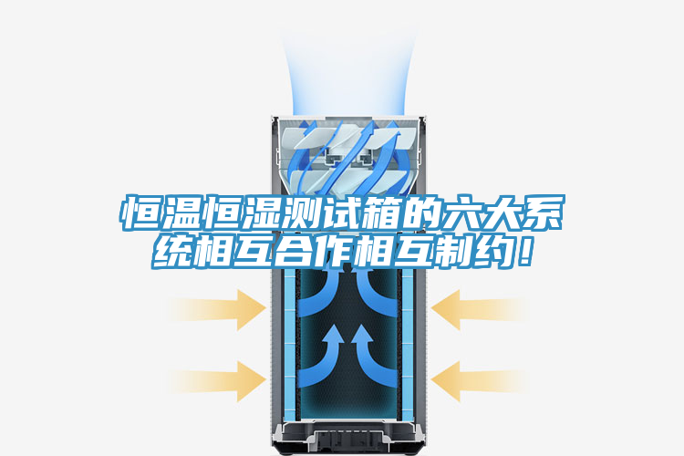 恒温恒湿测试箱的六大系统相互合作相互制约！