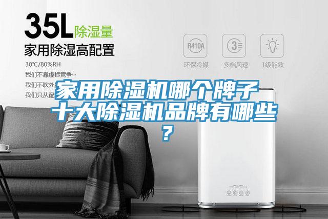 家用除湿机哪个牌子 十大除湿机品牌有哪些？