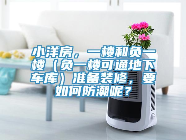 小洋房，一楼和负一楼（负一楼可通地下车库）准备装修，要如何防潮呢？