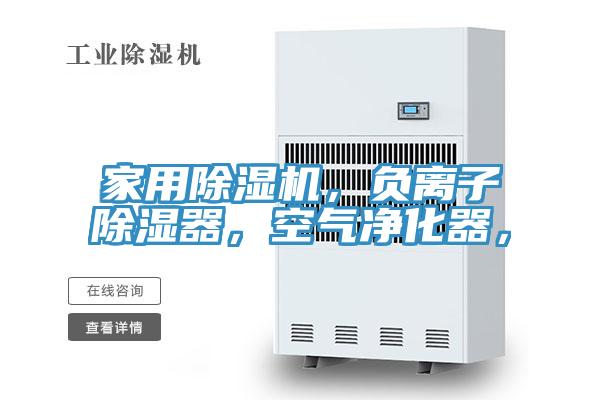 家用除濕機(jī)，負(fù)離子除濕器，空氣凈化器，