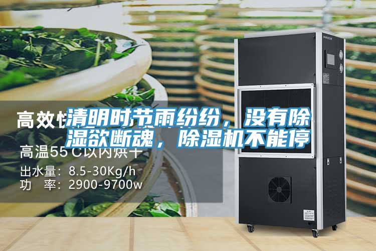 清明時節(jié)雨紛紛，沒有除濕欲斷魂，除濕機不能停