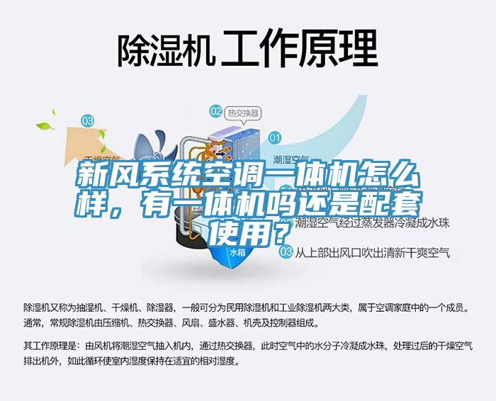 新风系统空调一体机怎么样，有一体机吗还是配套使用？