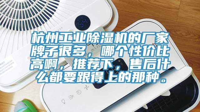 杭州工业除湿机的厂家牌子很多，哪个性价比高啊，推荐下，售后什么都要跟得上的那种。