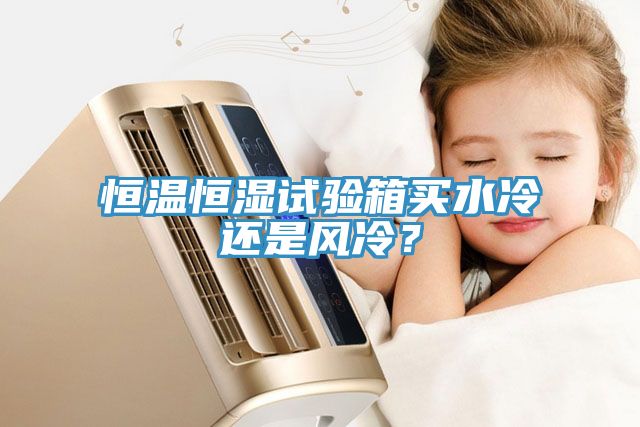 恒温恒湿试验箱买水冷还是风冷？