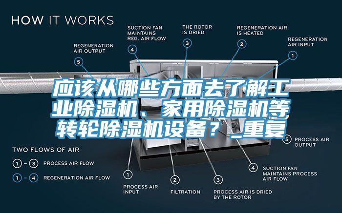 應(yīng)該從哪些方面去了解工業(yè)除濕機(jī)、家用除濕機(jī)等轉(zhuǎn)輪除濕機(jī)設(shè)備？_重復(fù)