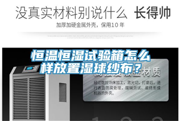 恒温恒湿试验箱怎么样放置湿球纱布？