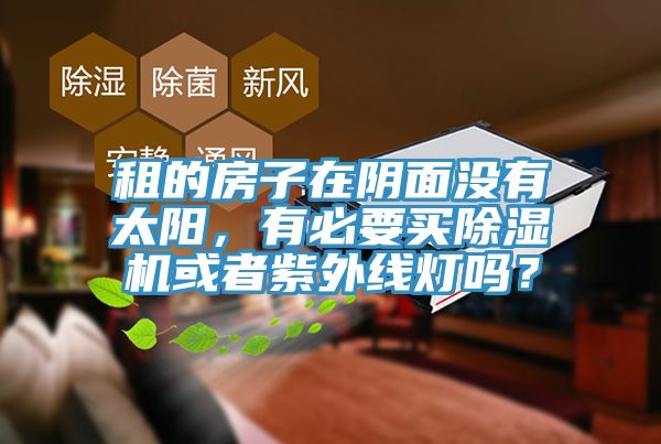 租的房子在陰面沒有太陽，有必要買除濕機(jī)或者紫外線燈嗎？