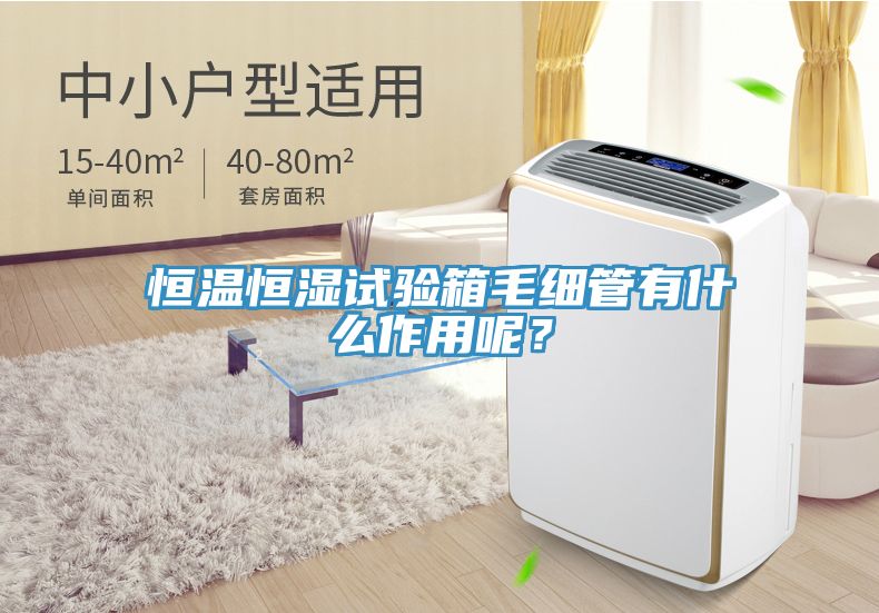 恒温恒湿试验箱毛细管有什么作用呢？