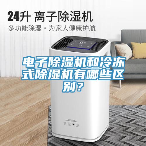 電子除濕機(jī)和冷凍式除濕機(jī)有哪些區(qū)別？