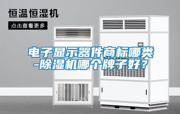 電子顯示器件商標(biāo)哪類-除濕機(jī)哪個(gè)牌子好？