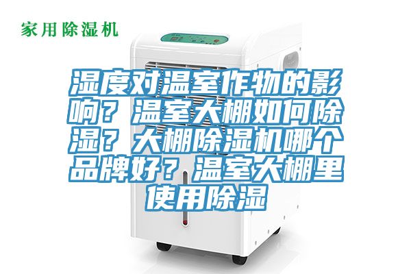 湿度对温室作物的影响？温室大棚如何除湿？大棚除湿机哪个品牌好？温室大棚里使用除湿