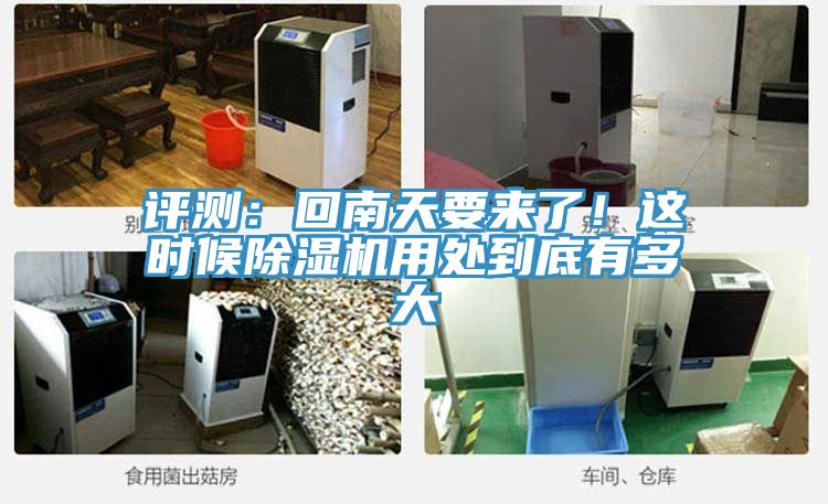 评测：回南天要来了！这时候除湿机用处到底有多大