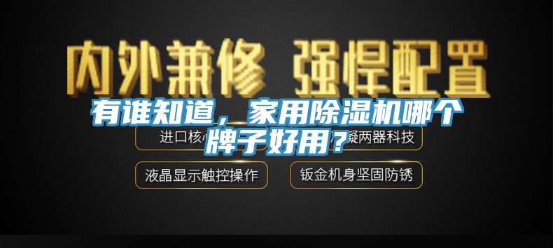 有誰(shuí)知道，家用除濕機(jī)哪個(gè)牌子好用？