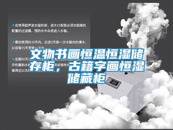 文物书画恒温恒湿储存柜，古籍字画恒湿储藏柜