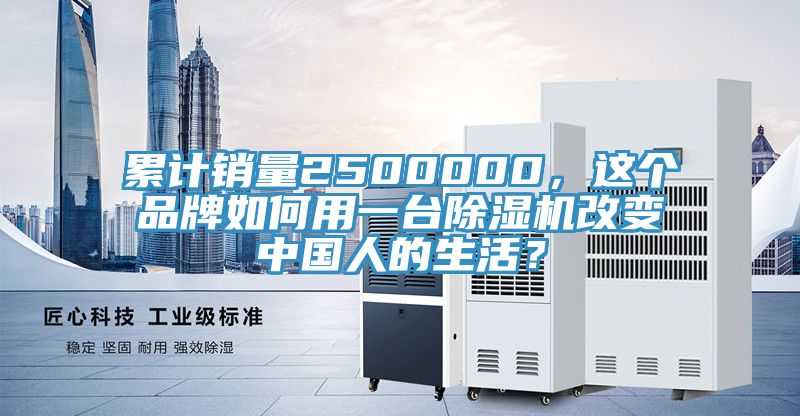 累计销量2500000，这个品牌如何用一台除湿机改变中国人的生活？