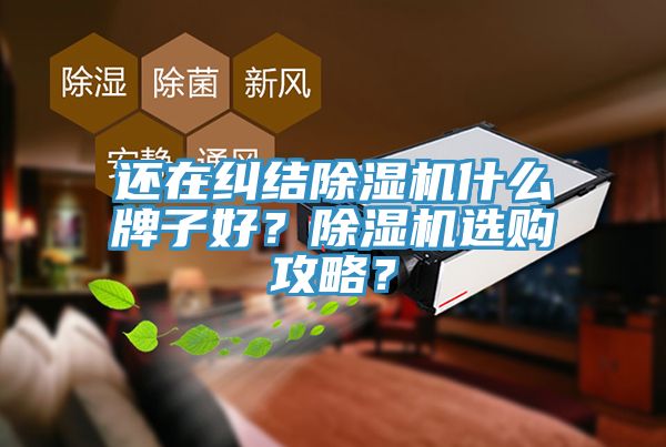 还在纠结除湿机什么牌子好？除湿机选购攻略？