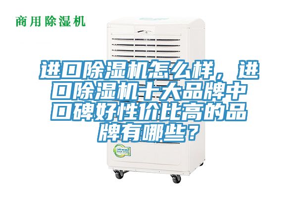 进口除湿机怎么样，进口除湿机十大品牌中口碑好性价比高的品牌有哪些？